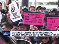 Video: Tuntut Reformasi, Warga Malaysia Demo PM Anwar Ibrahim