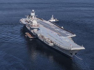 Satu-satunya Kapal Induk Rusia Terancam Jadi Rongsokan