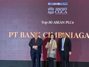 CIMB Niaga Raih Penghargaan Top 50 Perusahaan Terbuka ASEAN Terbaik