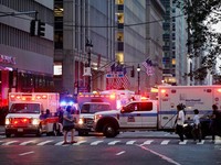 Pusat Kota New York AS Tiba-Tiba Lockdown, Ada Apa?