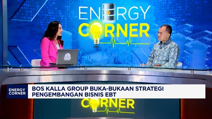 Chief Executive Officer Kalla Group, Solihin Kalla dalam program CNBC Indonesia Energy Corner di Jakarta, Selasa (29/7/2025). (CNBC Indonesia TV)