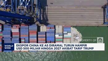 Video: Efek Trump, Ekspor China ke AS Diramal Turun USD 500 Miliar