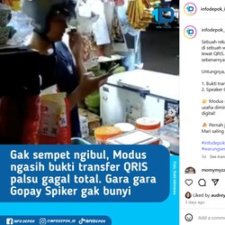 Pakai GoPay Spiker, Bukti Transaksi QRIS Palsu Dijamin Terdeteksi