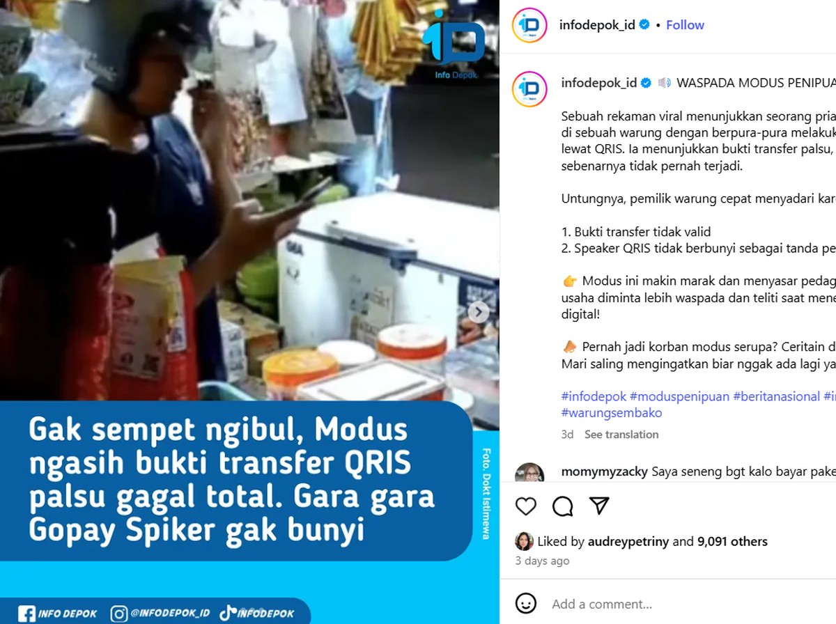 Fitur GoPay Spiker Cegah Penipuan QRIS Palsu Bantu UMKM Tetap Aman