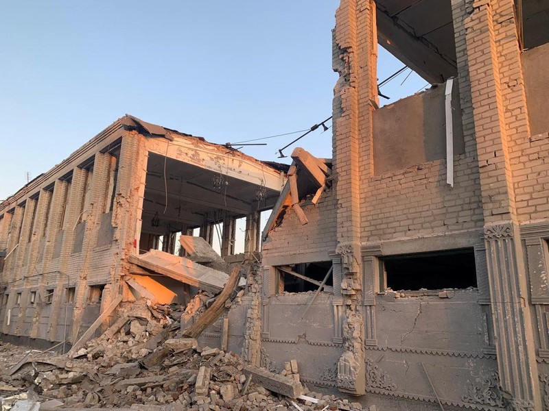 Kondisi kerusakan akibat serangan udara Rusai di wilayah Zaporizhzhia, Ukraina, Selasa (29/7/2025). (State Penitentiary Service of Ukraine/Handout via REUTERS) Kondisi kerusakan akibat serangan udara Rusai di wilayah Zaporizhzhia, Ukraina, Selasa (29/7/2025). (State Penitentiary Service of Ukraine/Handout via REUTERS)