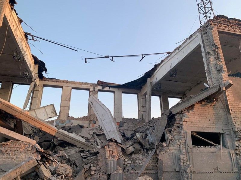 Kondisi kerusakan akibat serangan udara Rusai di wilayah Zaporizhzhia, Ukraina, Selasa (29/7/2025). (State Penitentiary Service of Ukraine/Handout via REUTERS) Kondisi kerusakan akibat serangan udara Rusai di wilayah Zaporizhzhia, Ukraina, Selasa (29/7/2025). (State Penitentiary Service of Ukraine/Handout via REUTERS)
