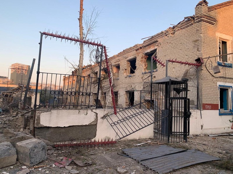 Kondisi kerusakan akibat serangan udara Rusai di wilayah Zaporizhzhia, Ukraina, Selasa (29/7/2025). (State Penitentiary Service of Ukraine/Handout via REUTERS) Kondisi kerusakan akibat serangan udara Rusai di wilayah Zaporizhzhia, Ukraina, Selasa (29/7/2025). (State Penitentiary Service of Ukraine/Handout via REUTERS)