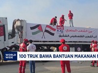 Video: Alhamdulillah, 100 Truk Bawa Bantuan Makanan Masuk Gaza