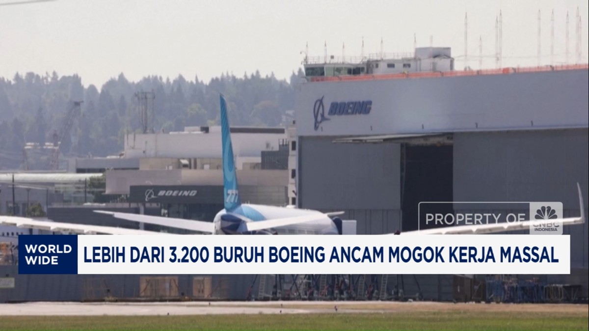 Video: Lebih Dari 3.200 Buruh Boeing Ancam Mogok Kerja Massal