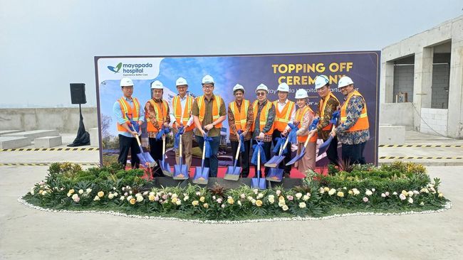 Mantap! Pembangunan Mayapada Hospital Jakarta Timur Masuk Tahap Akhir