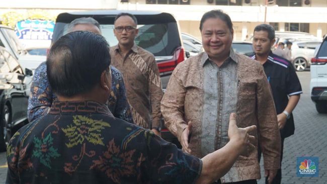 Airlangga Masih Tunggu Kepastian Soal Tarif Dagang AS