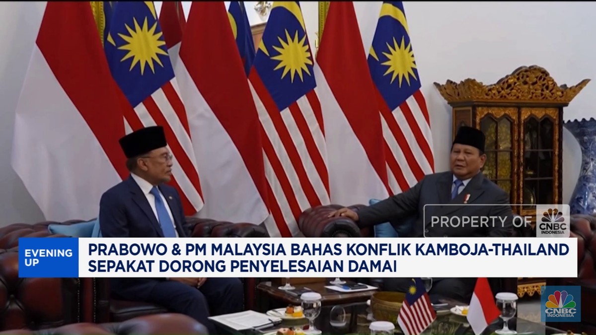 Video: Prabowo dan PM Malaysia Bahas Konflik Kamboja-Thailand