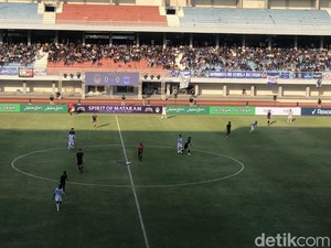 PSIM Vs PSIS di Laga Uji Coba, Babak Pertama Sama Kuat