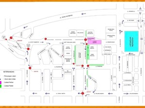 Ada Nobar Final Piala AFF U-23, Jalan Depan Kantor Walkot Medan Ditutup