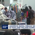 Video: Siap Damai, Ribuan Warga Kamboja di Thailand 'Pulang Kampung'