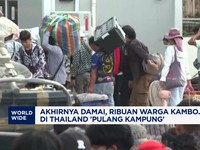 Video: Siap Damai, Ribuan Warga Kamboja di Thailand 'Pulang Kampung'