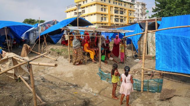 Potret Pilu Pengungsian Muslim di India, Warga Habis Dipersekusi