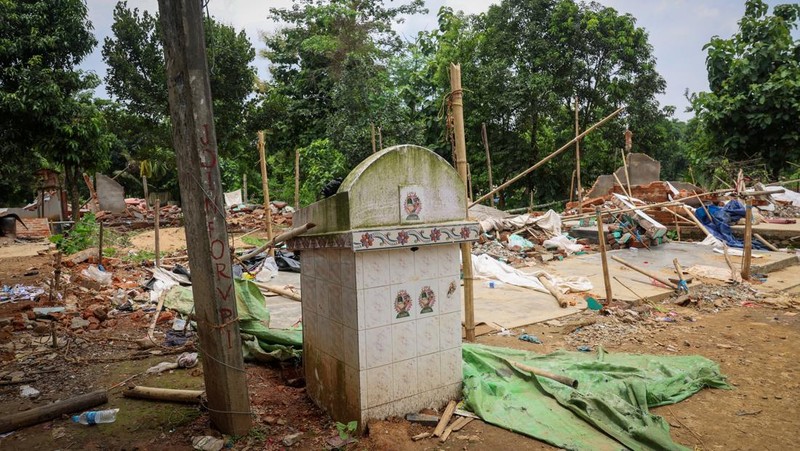 Suasana pengungsian Muslim di negara bagian Assam, India timur laut, 18 Juli 2025. (REUTERS/Sahiba Chawdhary)