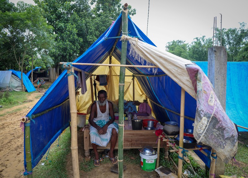 Suasana pengungsian Muslim di negara bagian Assam, India timur laut, 18 Juli 2025. (REUTERS/Sahiba Chawdhary) Suasana pengungsian Muslim di negara bagian Assam, India timur laut, 18 Juli 2025. (REUTERS/Sahiba Chawdhary)