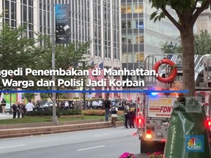Tragedi Penembakan di Manhattan, Warga dan Polisi Jadi Korban