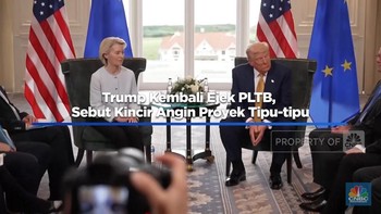 Trump Kembali Ejek PLTB, Sebut Kincir Angin Proyek Tipu-tipu