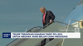 Video: Trump Terapkan Tarif 15%-20% ke Negara Yang Belum Deal Dagang