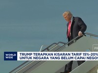 Video: Trump Terapkan Tarif 15%-20% ke Negara Yang Belum Deal Dagang