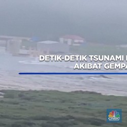 Video: Detik-detik Tsunami Hantam Rusia Akibat Gempa M 8,7