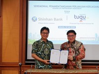 Tugu Insurance-Bank Shinhan Indonesia Jalin Kolaborasi Strategis