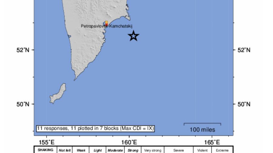 Gempa Bumi Rusia. (Dok. earthquake.usgs.gov)
