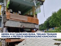 Video: Rusia Gempa M 8,7, Picu Tsunami di Semenanjung Kamchatka