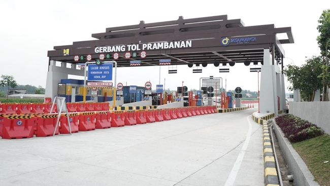 Tok! Segini Tarif Tol Klaten-Prambanan