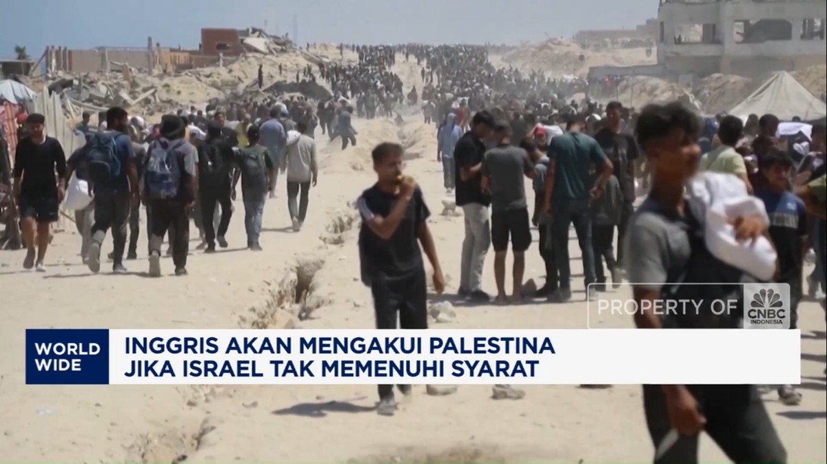Video: Inggris Akan Mengakui Palestina Jika Israel Tak Memenuhi Syarat