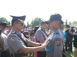 104 Siswa Bintara Polda Bali Dilantik, Siap Ikuti Pendidikan Selama 7 Bulan