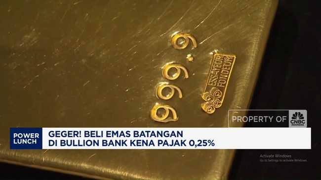 Video: Geger! Beli Emas Batangan di Bullion Bank Kena Pajak 0,25%