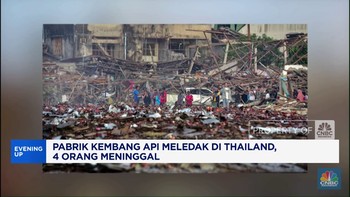 Video: Pabrik Kembang Api Meledak di Thailand, 4 Orang Tewas