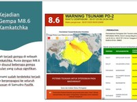 Tsunami Efek Gempa Rusia Mencapai 8 Wilayah RI, Ini Waktu-Tingginya