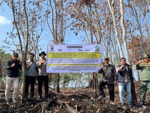 TNI-Polri Intensifkan Patroli di Kuansing, Antisipasi Karhutla saat Pacu Jalur