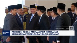 Video: Prabowo & PM Anwar Ibrahim Bahas Pengelolaan Blok Ambalat