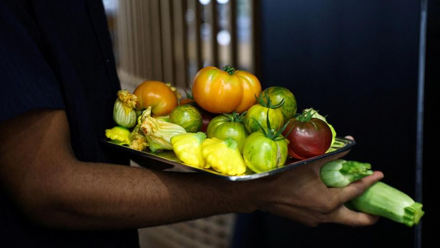 Ilustrasi Sayur-Buah. REUTERS/Gonzalo Fuentes