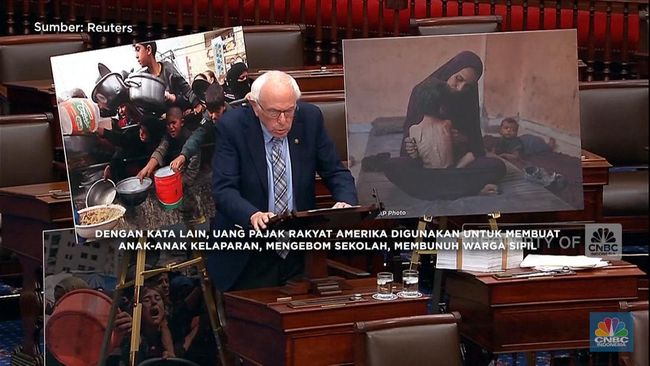 Mantan Capres AS ini Desak Bantuan Militer AS ke Israel Dihentikan