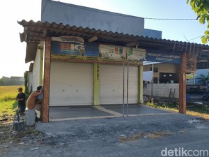 Penampakan Toko Fotocopy Tempat Syahrama Bunuh Driver Ojol Wanita