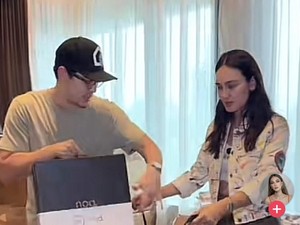 Artis Unboxing Suvenir Mesin Kopi Luna Maya hingga Bakso Favorit Pejabat