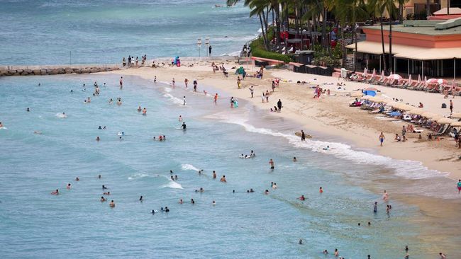Diwarning Tsunami, Potret Baru Pantai Hawaii Usai Gempat Rusia M 8,8