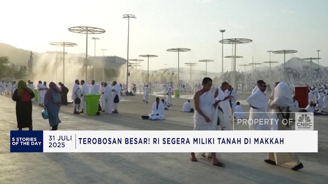 RI Segera Miliki Tanah di Makkah - Trump "Hajar" Brasil Tarif 50%