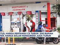 Video: 1 Agustus, Harga Pertamax Cs Turun Rp 200 Per Liter