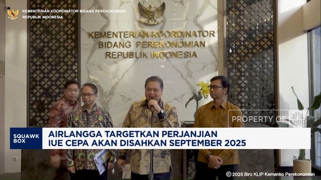 Video: Airlangga: Perjanjian IUE CEPA Akan Disahkan September 2025