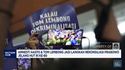 Video: Amnesti Hasto & Tom Lembong Jadi Langkah Rekonsiliasi Prabowo