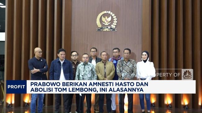 Video: Alasan Prabowo Berikan Abolisi Tom Lembong dan Amnesti Hasto