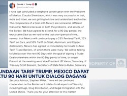 Video: Trump Tunda Tarif, Meksiko Diberi 90 Hari Negosiasi